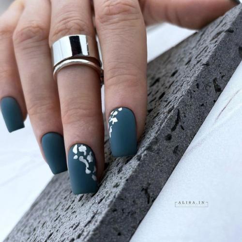 Дизайн маникюра осени. 04