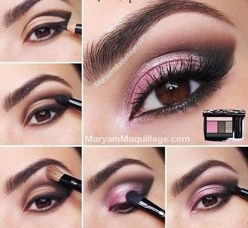 Уроки макияжа глаз! 01