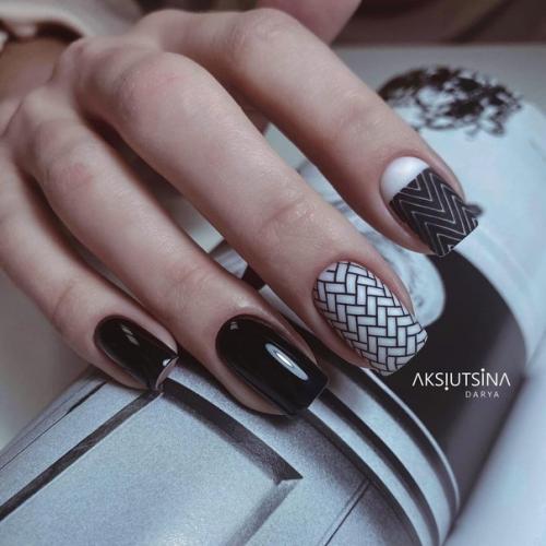 Дизайн маникюра осени. 02