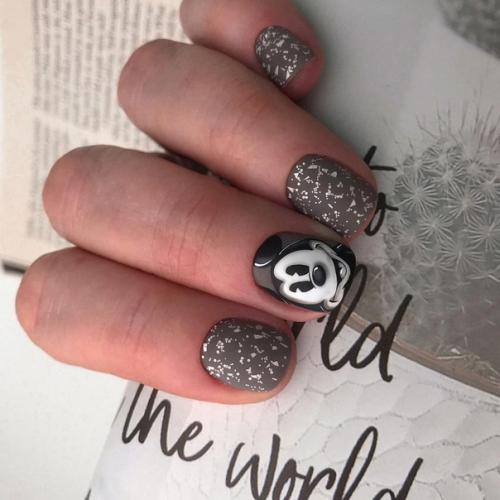 Дизайн маникюра осени. 07