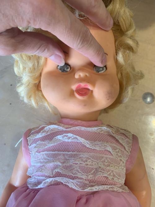 Mattel Rosebud Baby First Step Doll 1964 год 18 дюймов. 04