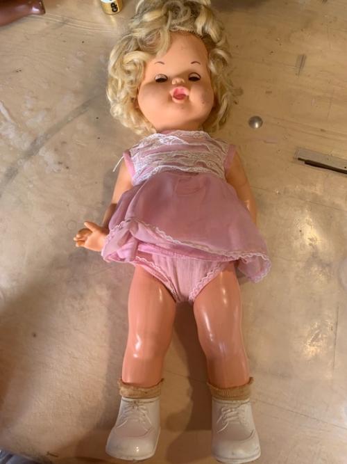 Mattel Rosebud Baby First Step Doll 1964 год 18 дюймов. 06