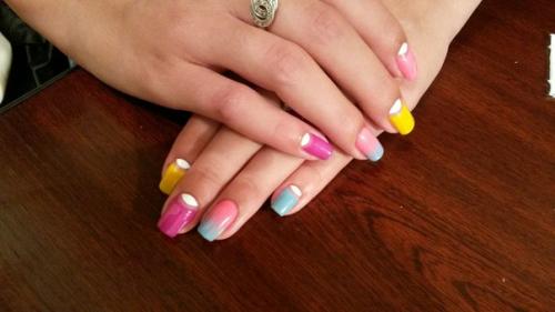 Маникюр обрезной 100 р. 05