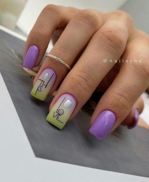 Использование негативного пространства на ногтях - это инновационный подход, который позволяет создать уникальные композиции. 01