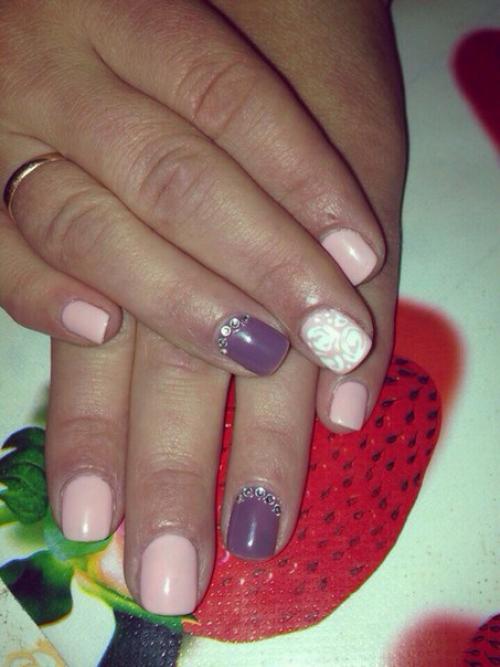 Покрытие гель - лаком - 300 р. Френч, кошачий глаз, матовый - 350 р. дизайн - бесплатно! 01