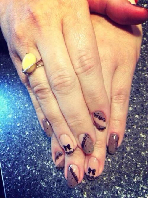 Покрытие гель - лаком - 300 р. Френч, кошачий глаз, матовый - 350 р. дизайн - бесплатно! 05