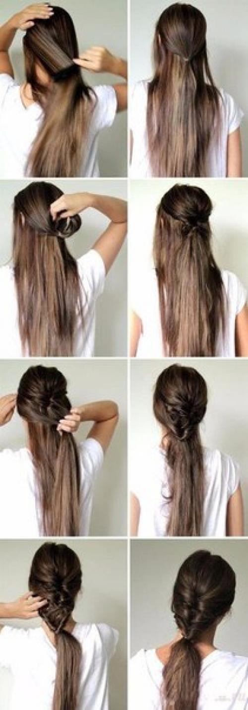 10 самых красивых причесок на каждый день. 02