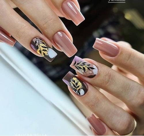 Роскошный дизайн ногтей в подборке, гель - лаком 2023. 08