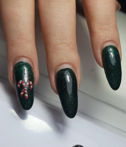 Аппаратный маникюр + коррекция гелем и замурчательный дизайн. 02