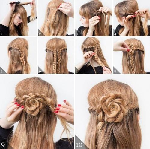Лучшие идеи для красивой прически на каждый день. 02