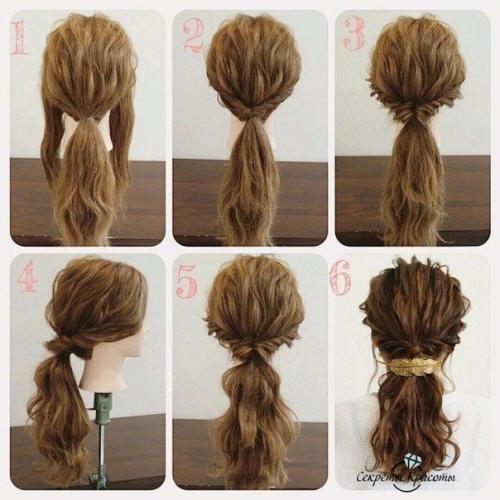 Лучшие идеи для красивой прически на каждый день. 01