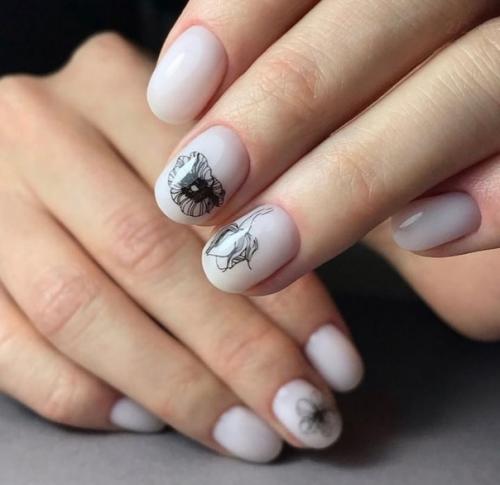 Milky Nails или просто Молочные Ногти. 08