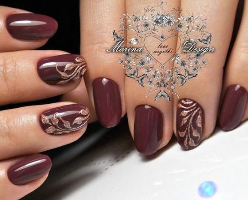 Невероятно красивые оттенки бордового. 07