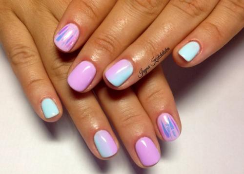 Какие особенности Омбре маникюра? 03 Какие особенности Омбре маникюра? 03