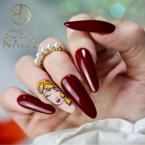 Лучшие идеи маникюра, на длинные ногти. 03