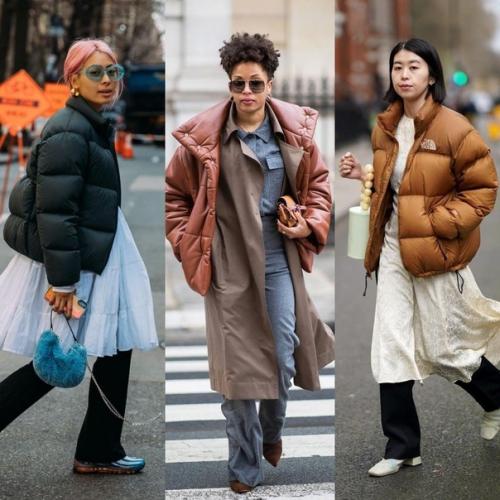 Кому стильные образы с коротким пуховиком? 03