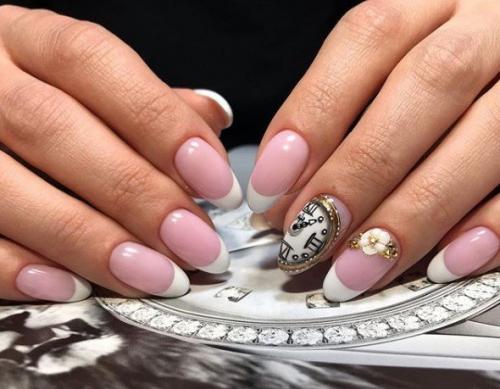 Маникюр для настоящей зимней красавицы. 06