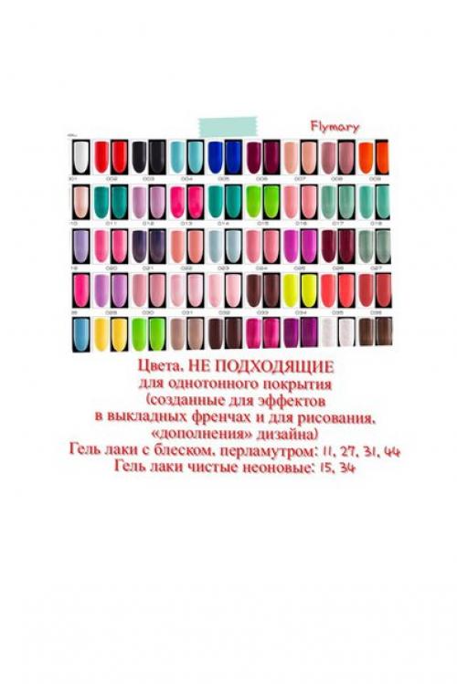 Правила выполнения процедуры Гель лак. 03