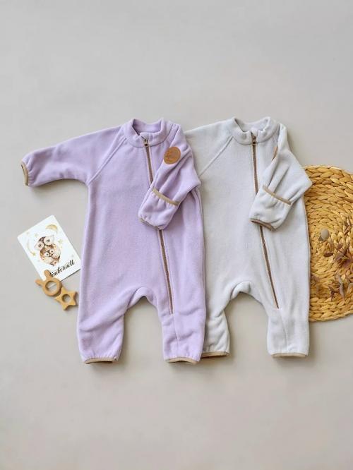 Флисовые комбинезоны - поддёва на прогулки и для дома. 04