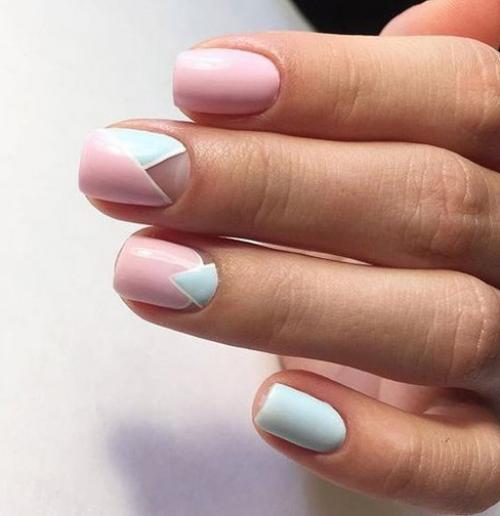 10 идей маникюра для коротких ногтей. 08