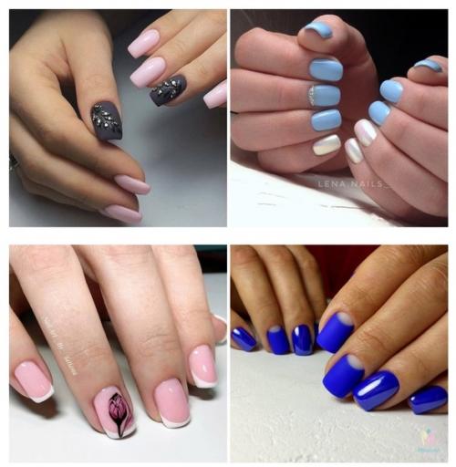 Маникюр на квадратные ногти: модные тенденции 2023. 01