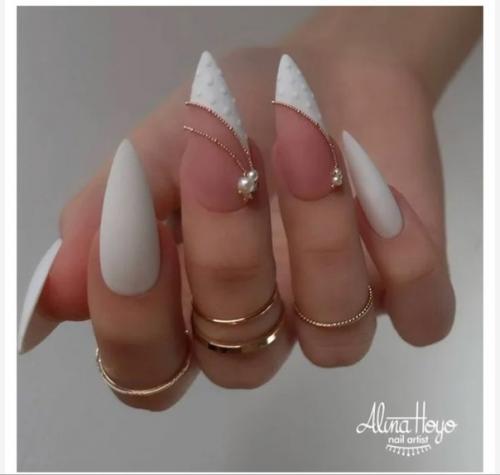 Самые красивые ногти на свадьбу. 05