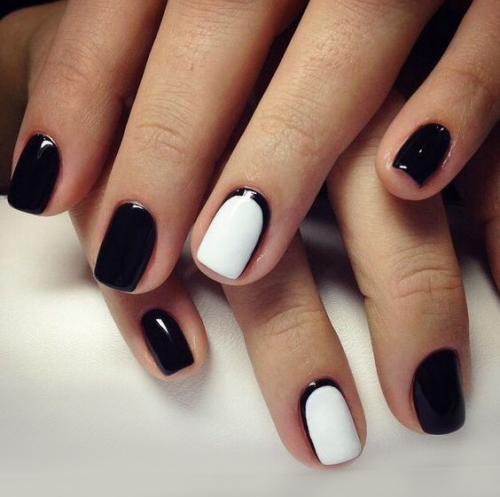 10 идей маникюра для коротких ногтей. 06