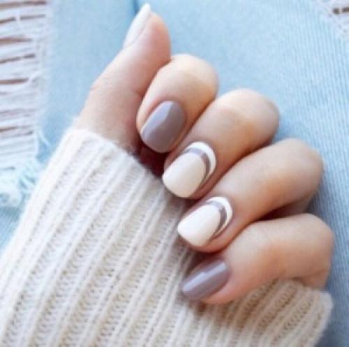 10 идей маникюра для коротких ногтей. 01