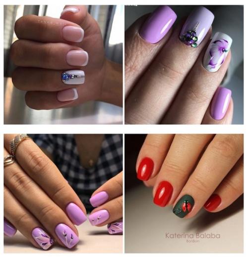 Маникюр на квадратные ногти: модные тенденции 2023. 02
