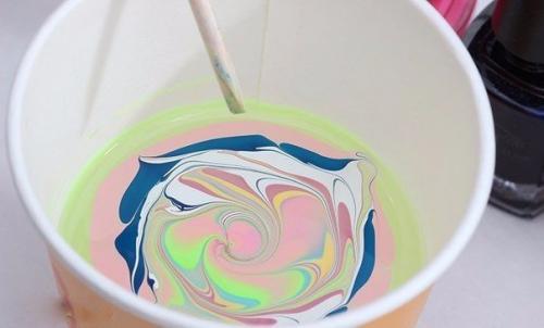 Техника водного маникюра? 03 Техника водного маникюра? 03