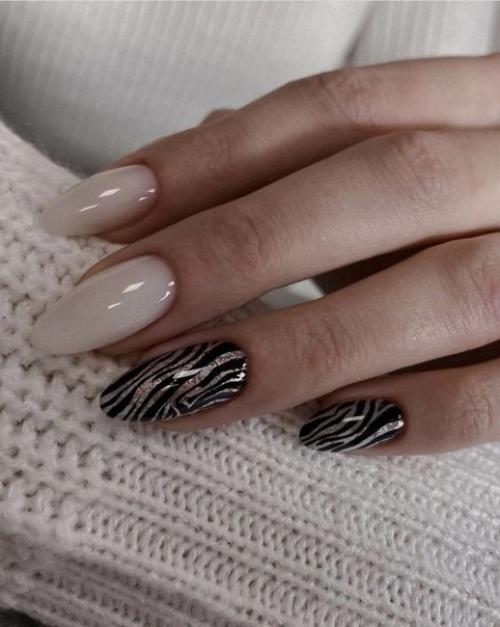 Животный принт на ногтях - как вам такое разнообразие? 04