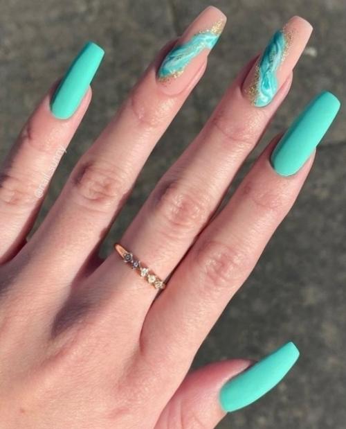 Мятная подборка.  Очаровательные варианты, как небеса. 06