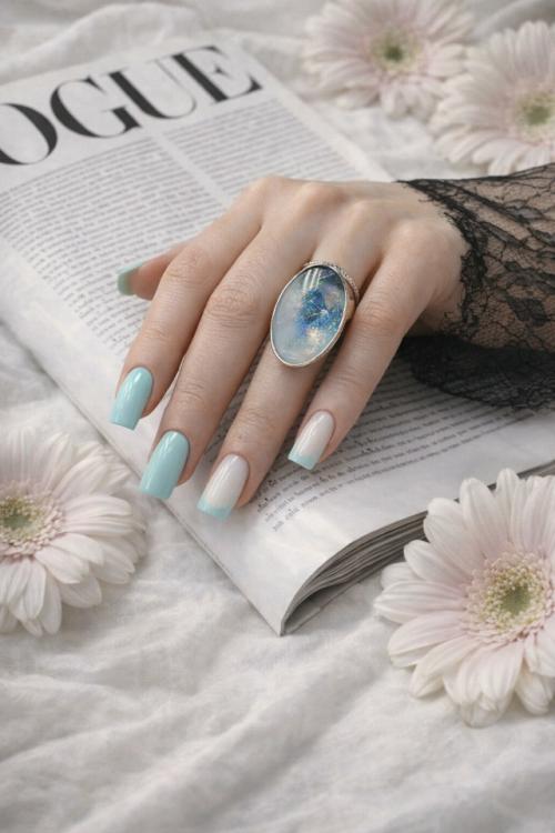 Наконец - то дождались тепла - и сразу захотелось чего-то нежного, светлого и красивого. 04