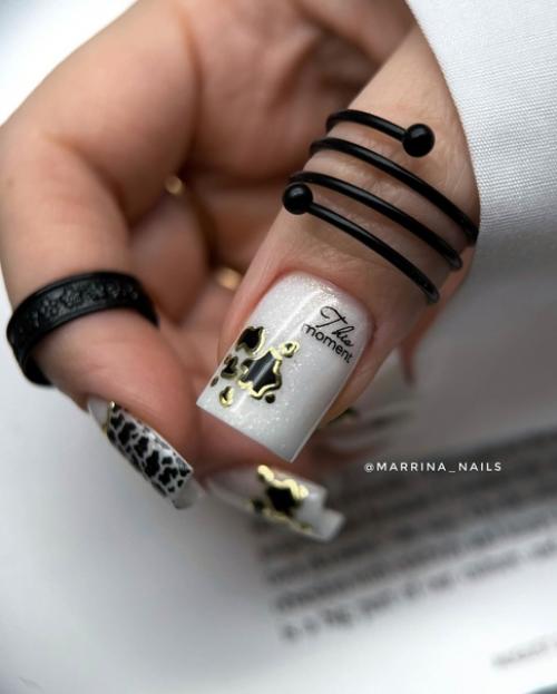 Идеи весеннего молочного маникюра. 03