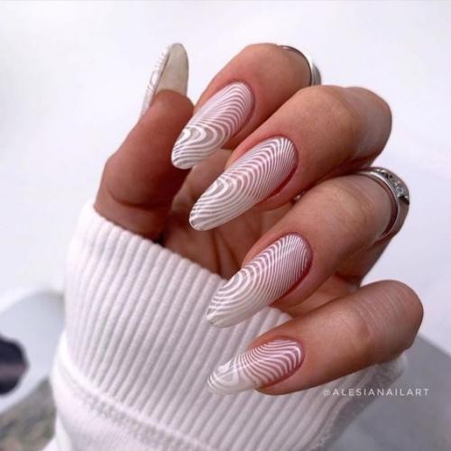 Идеи нежного маникюра, на каждый день. 04