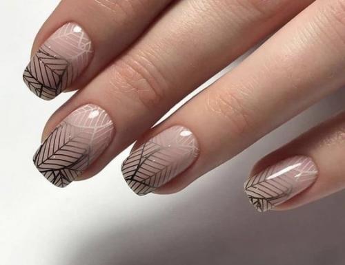 Идеи нежного маникюра, на каждый день. 07