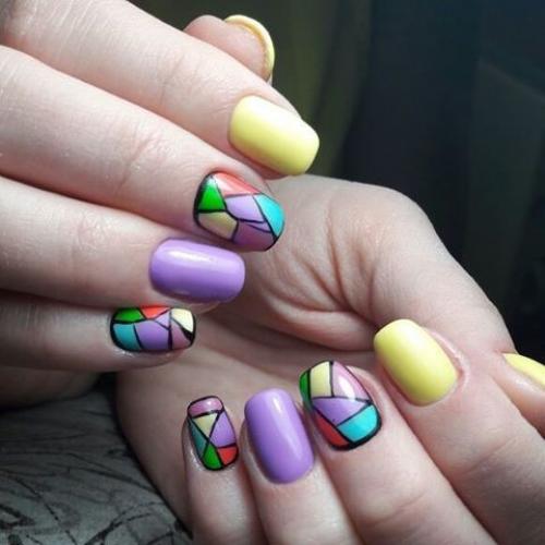 Оцените.  Время работы час - полтора - снятие, маникюр, покрытие и дизайн. 01