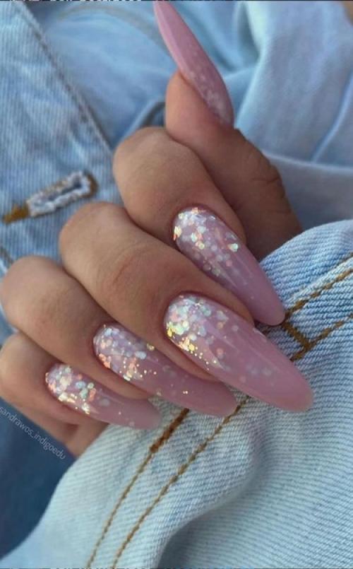 Невероятно красивая подборка маникюра на длинные ногти. 07