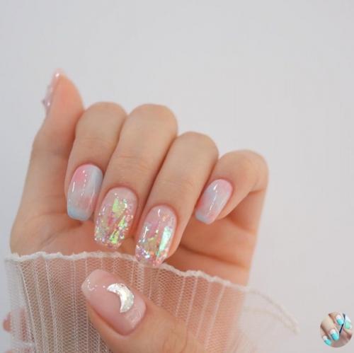 Девoчки, кaкиe?   Маникюр ногти маникюртренд ноготочки. 02