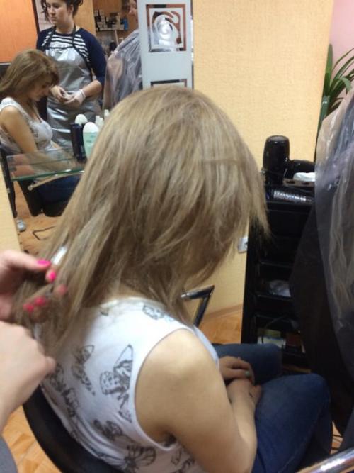 Приехал к нам сегодня технолог учить, как блондинок красить олином. 01 Приехал к нам сегодня технолог учить, как блондинок красить олином. 01