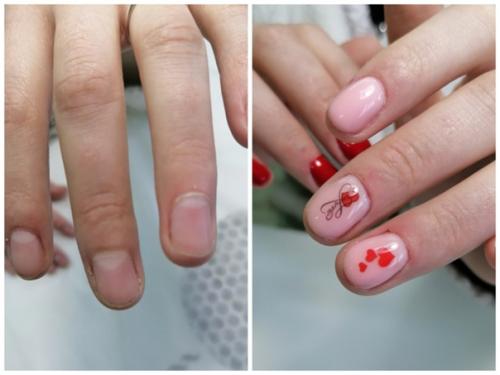 Галя, уже знает аппарат, работала с гель - лаком. 04