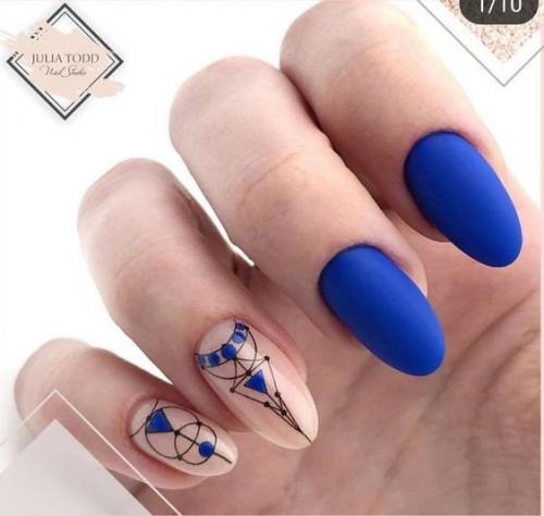 Свежие идеи маникюра на каждый день. 08