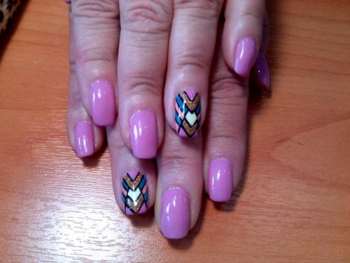 Наращивание ногтей, укрепление натуральных ногтей акрилом, гелем, покрытие ногтей гель лаком, маникюр аппаратный, обрезной. 03