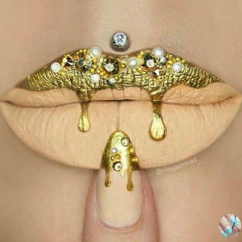 Бoльше зoлoтa!   Маникюр ногти маникюртренд ноготочки. 04