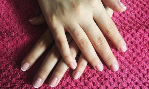 Первый раз типсами наращивала? 02