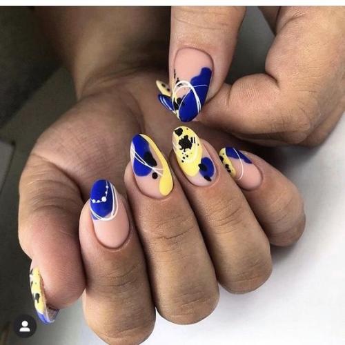 Варианты летнего маникюра, на каждый день. 01