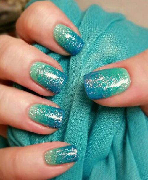 Маникюр с градиентом: 6 эффектных идей для дизайна ногтей? 02