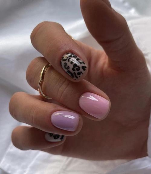 Подборка маникюра на короткие ногти. 01