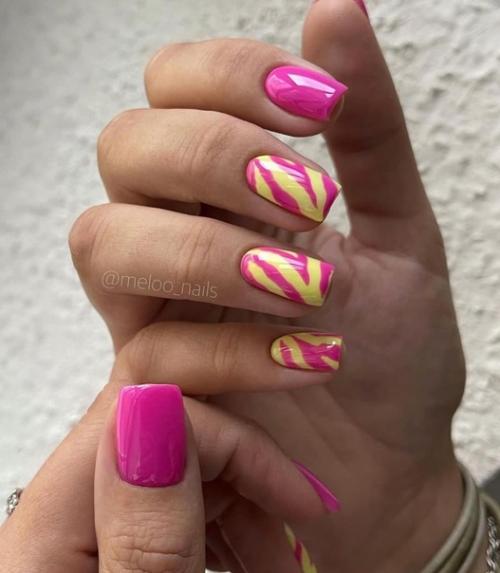 Подборка маникюра на короткие ногти. 04