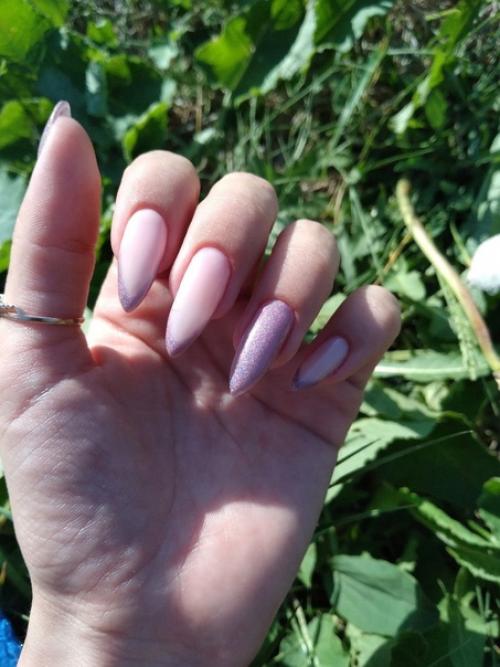 Идея/свои. Сама себе, самоучка первый (и последний) френч, который я делала. 01